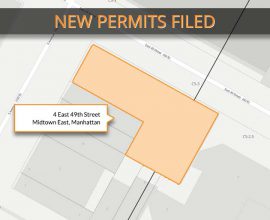 Land Map of 4 East 49th Street