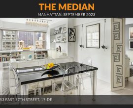 153 East 57 St, 17DE, Living Room - Manhattan Sale